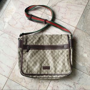 used gucci messenger bag